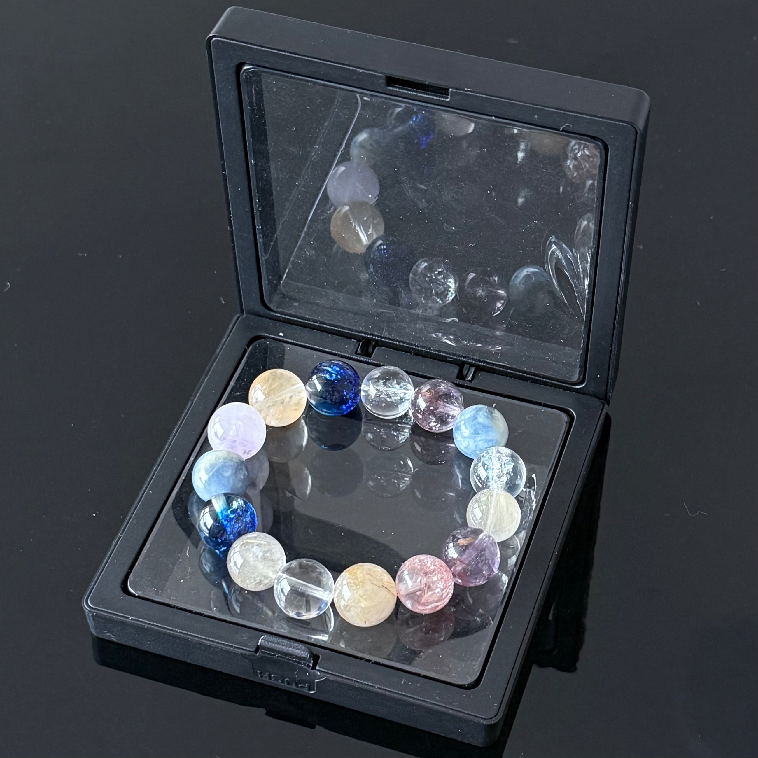 Rainbow Aura Crystal Bracelet