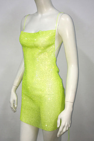 Nancy Glitter Mini Dress