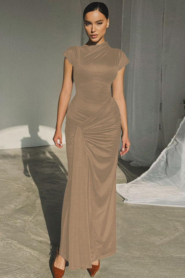 Tea Bodied Maxi Dress