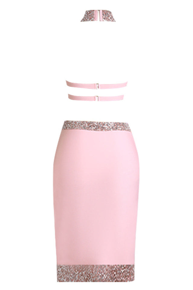 Charlee Two Piece Pink Sets