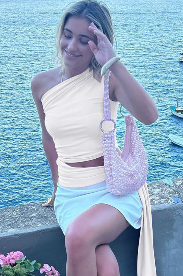 Chic One Shoulder T-Shirt