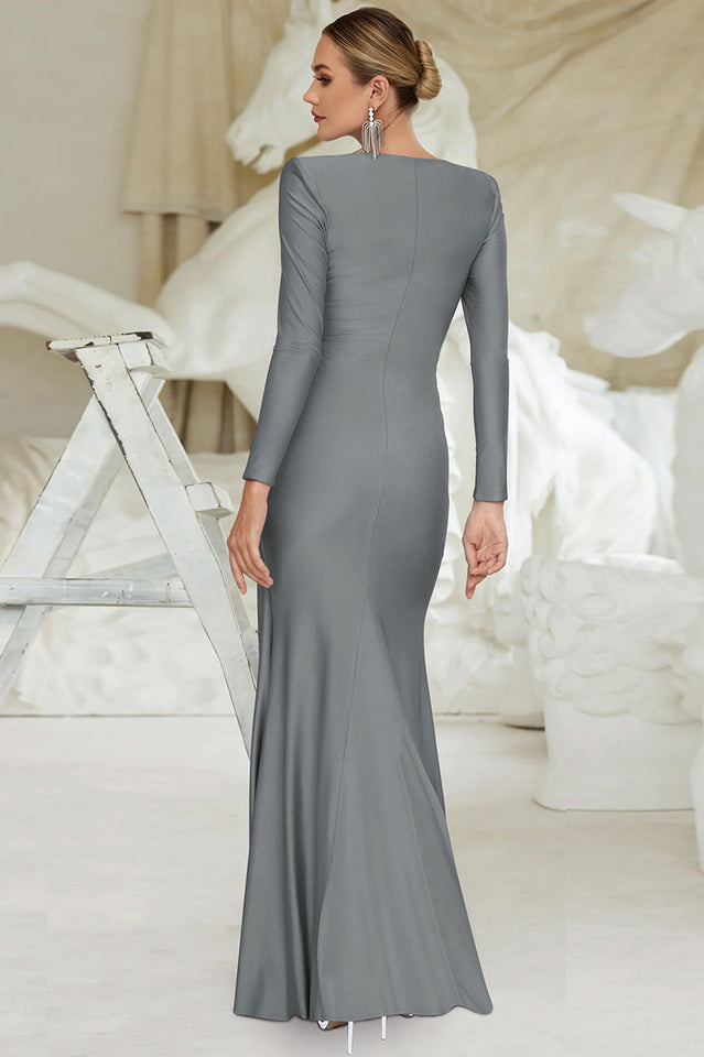 Amanda Twist Front Maxi Dress