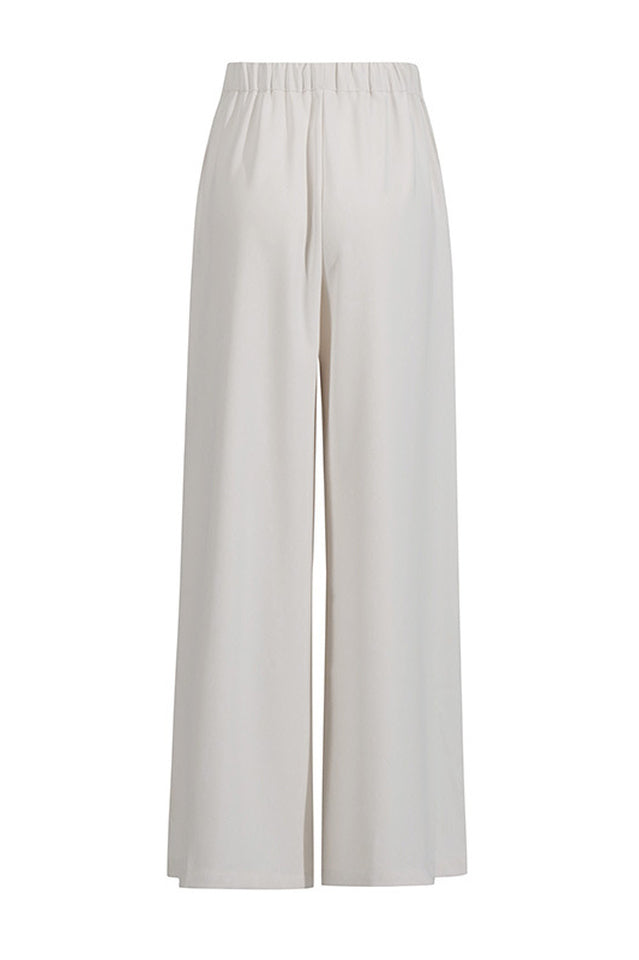 Ambrea Shawl Ruch Cutout Pants Set
