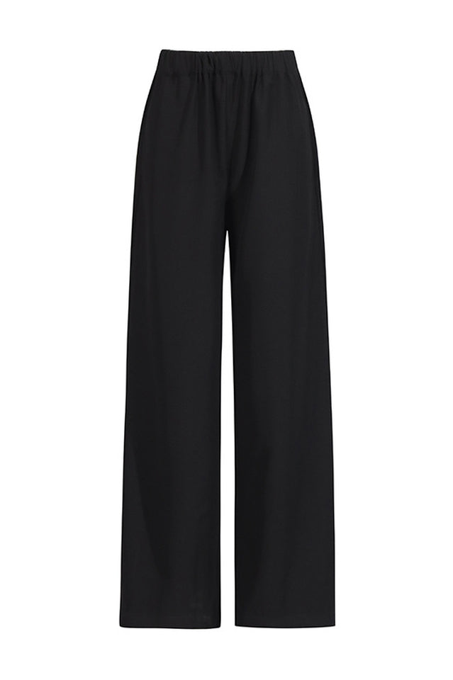 Ambrea Shawl Ruch Cutout Pants Set