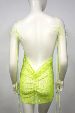 Nancy Glitter Mini Dress