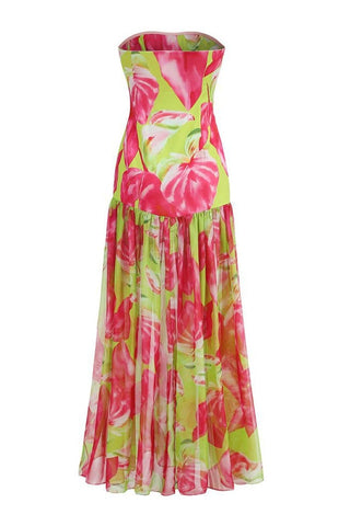 Marisol Floral-Print Maxi Dress