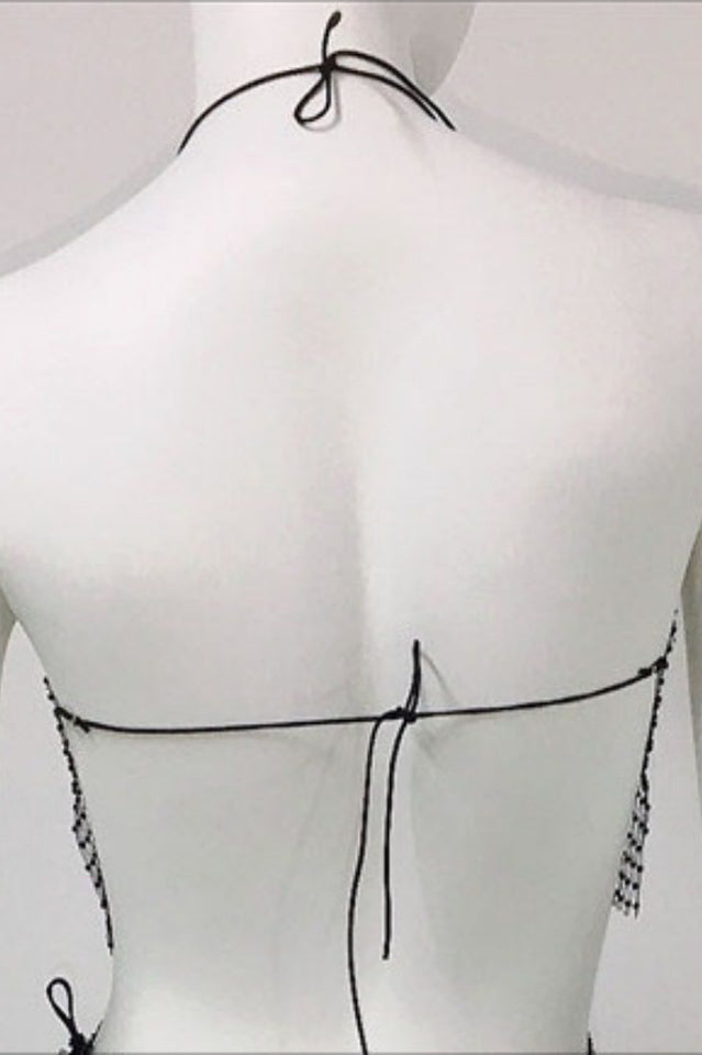 Hand-Woven Fishing Net Cover Up