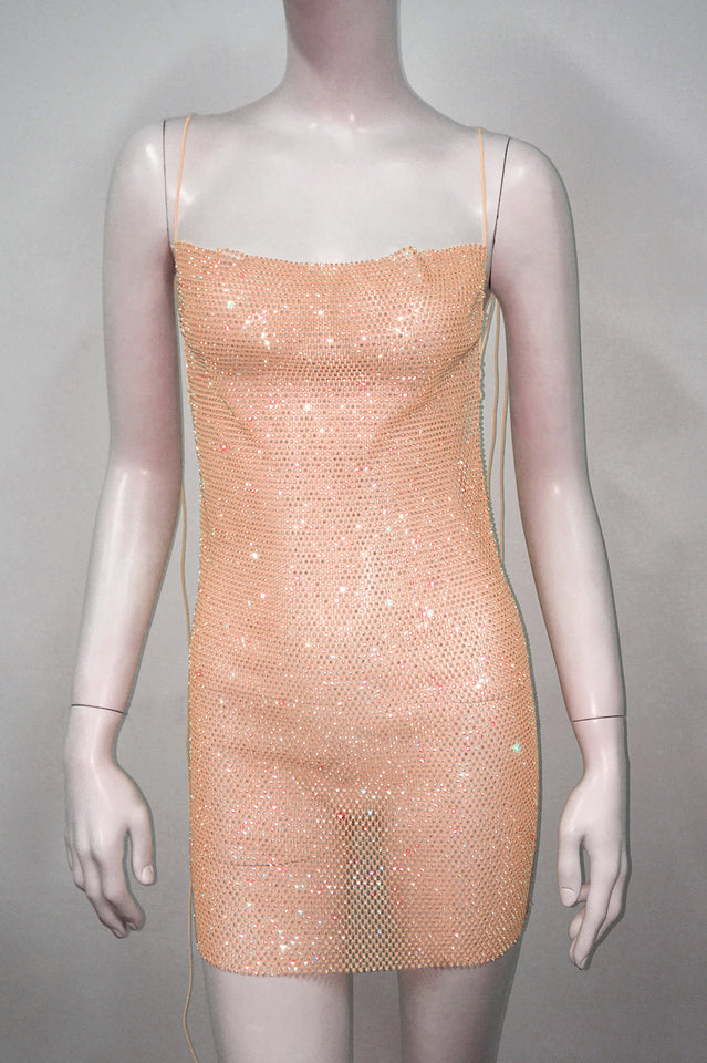Nancy Glitter Mini Dress