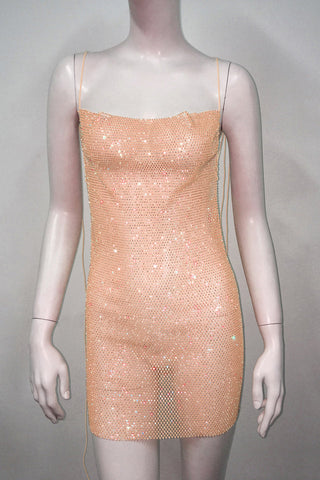 Nancy Glitter Mini Dress