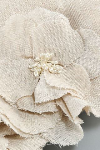 Bice Nude Strapless Bustier Flower Dress