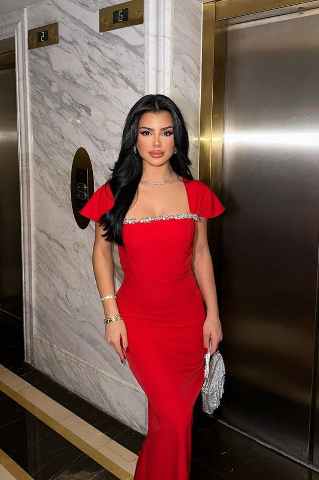 Mya Maxi Bandage Dress