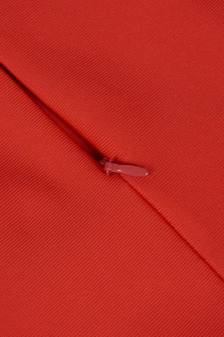 Rebekah Hot Red Dress