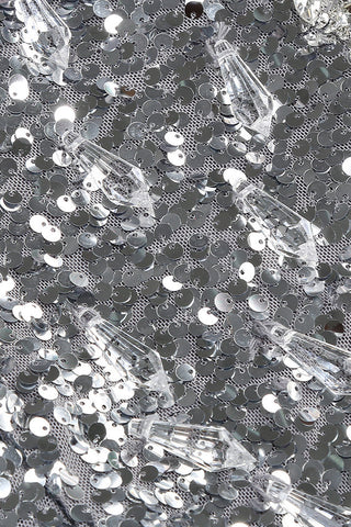Crystal Sequin Two Piece Maxi Dress