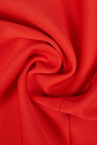 Rebekah Hot Red Dress