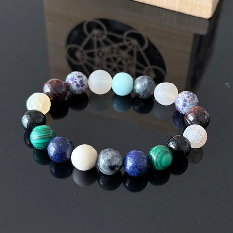 Multicolor Natural Gemstone Bracelet