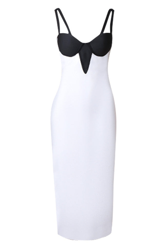 Petheny Dual Strap Bandage Dress