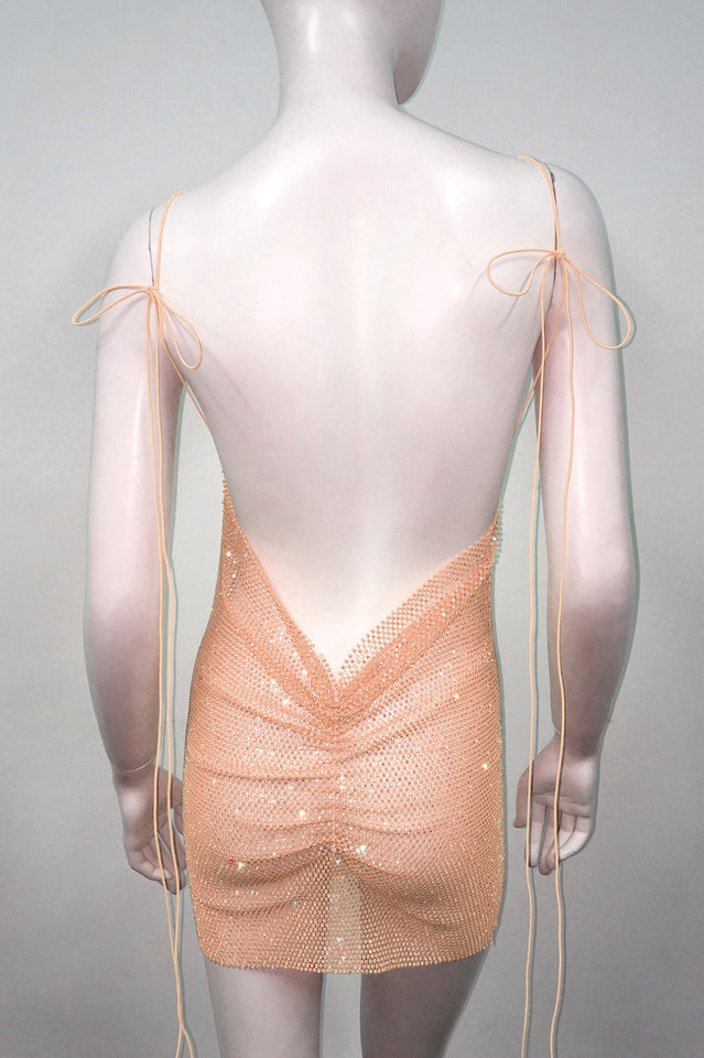 Nancy Glitter Mini Dress