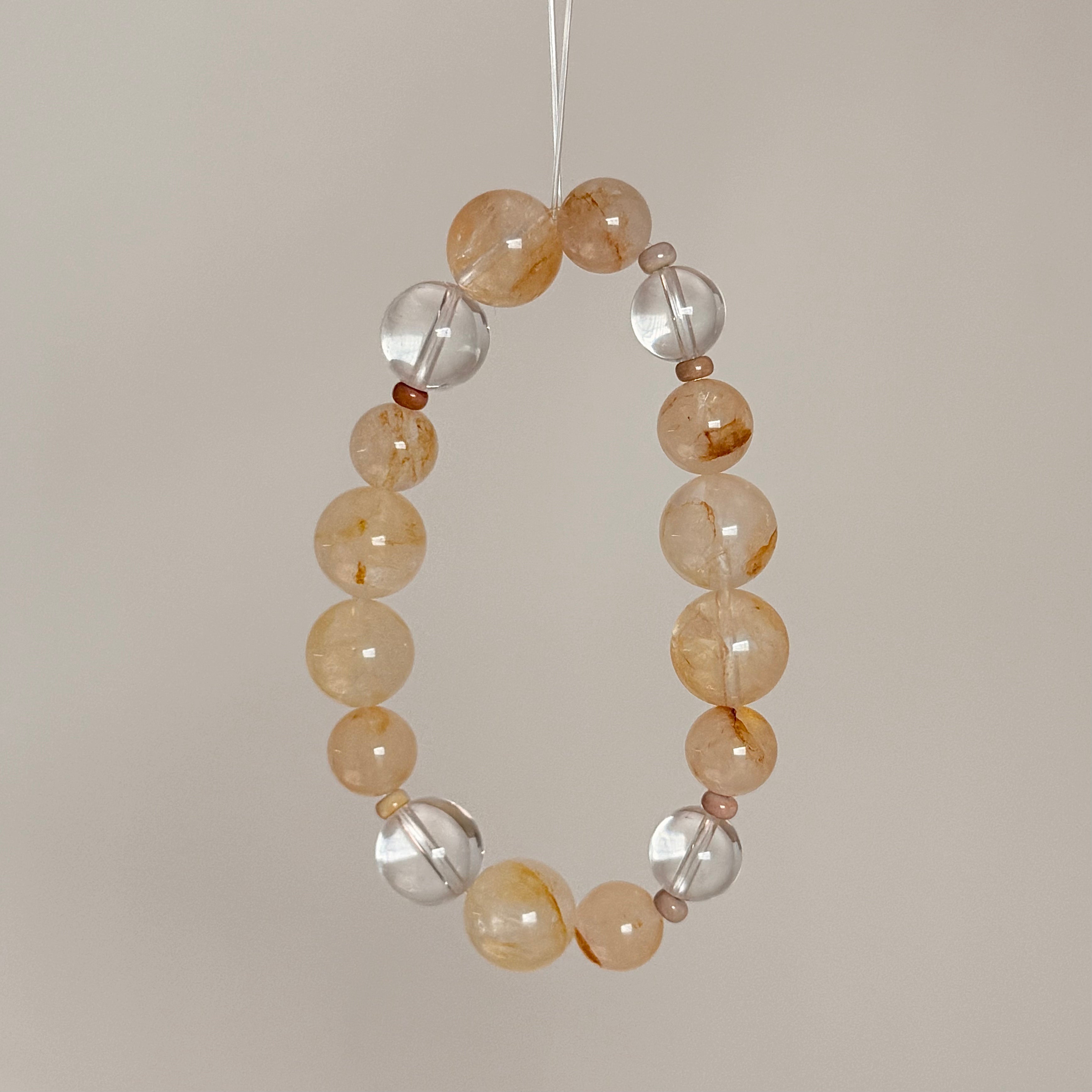 Golden Rutilated Quartz Bracelet