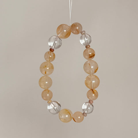Golden Rutilated Quartz Bracelet