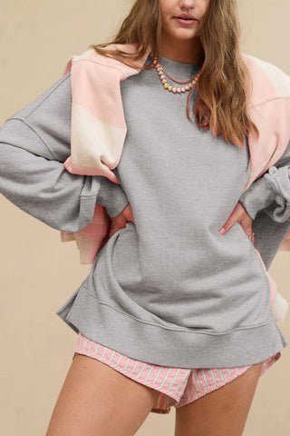 Hamptons Cotton Blend Pullover Sweater