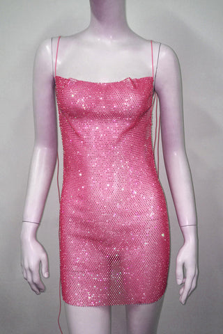 Nancy Glitter Mini Dress