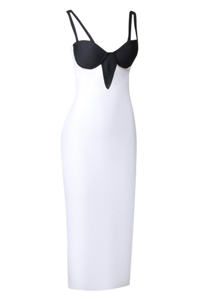 Petheny Dual Strap Bandage Dress
