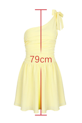 Luther Yellow Mini Dress