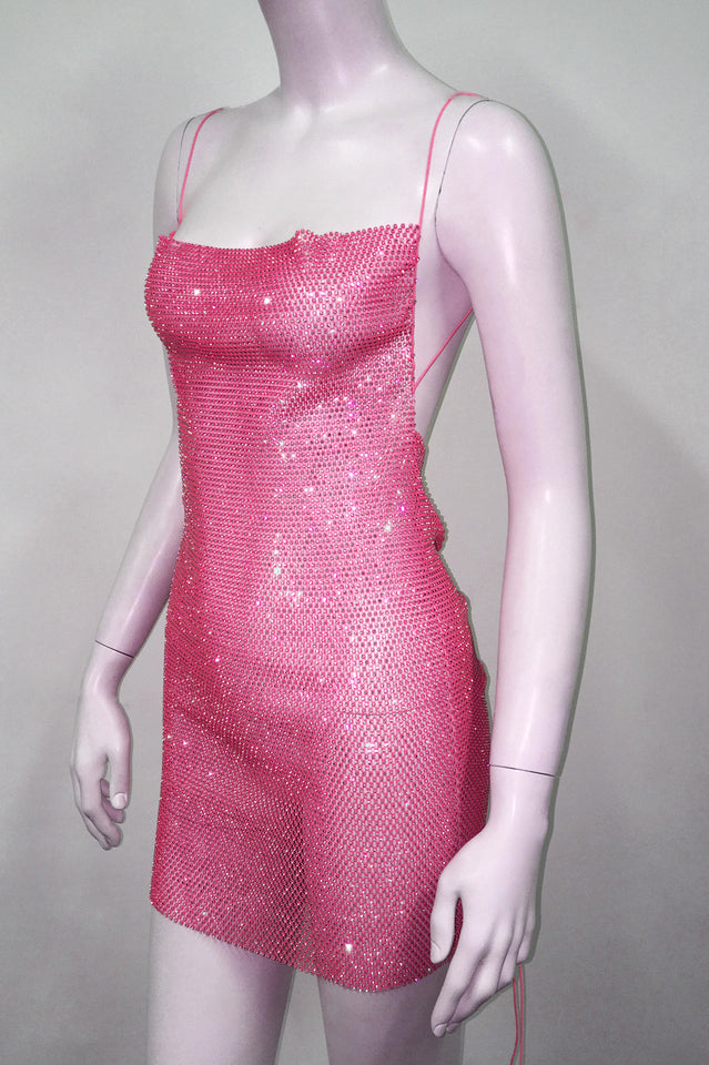 Nancy Glitter Mini Dress