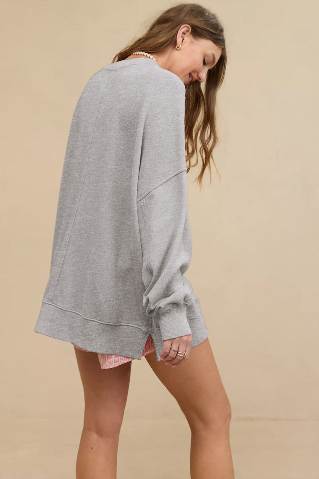 Hamptons Cotton Blend Pullover Sweater