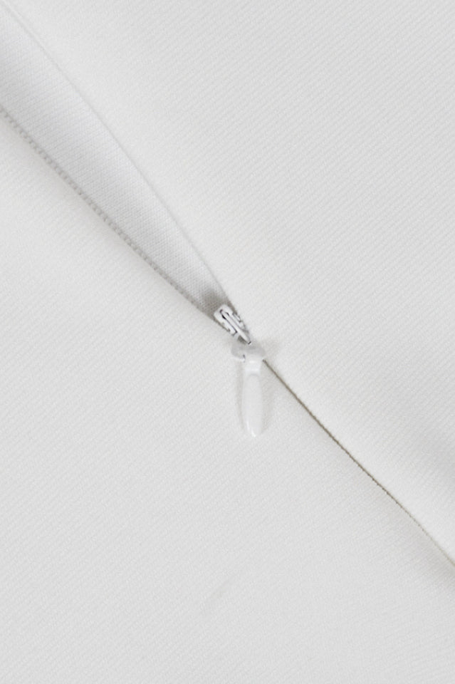 Strapless Crystal A Line Dress