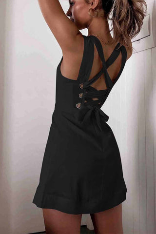 New Halter Straps Mini Dress