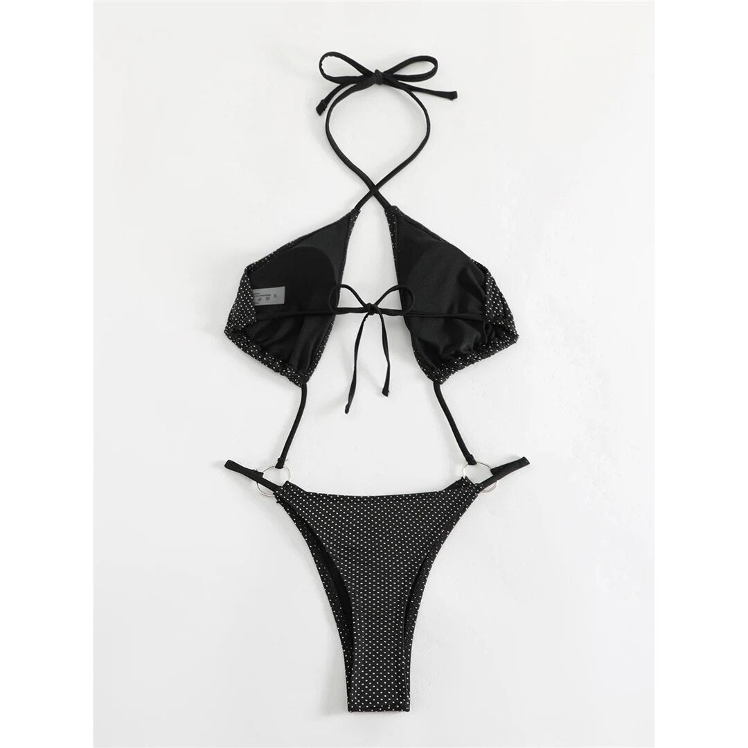 Phyllis Dots Extreme String Bikini