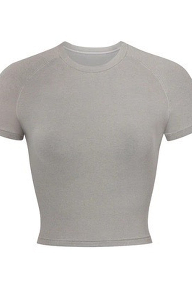 New Vintage Cropped Raglan T-Shirt
