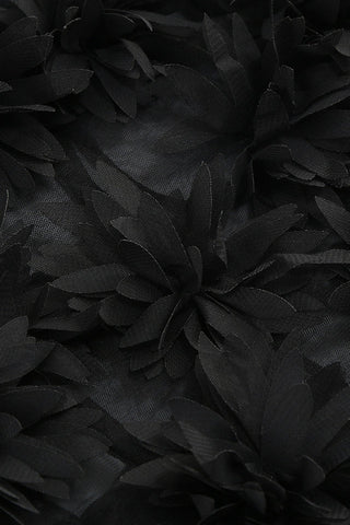 Floral Detail Mesh Dress