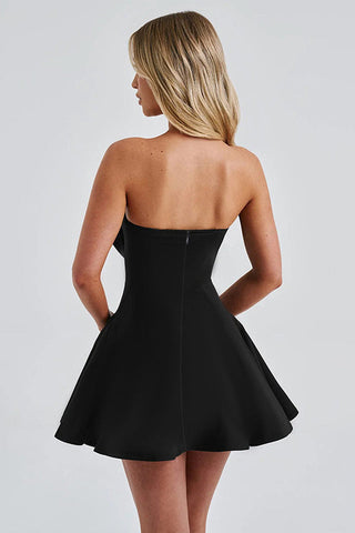 Holly Strapless Skirt with Bow Detail