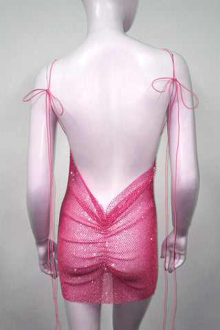 Nancy Glitter Mini Dress