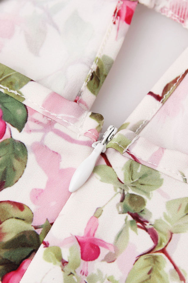 Mackenzie Floral Print Mini Dress