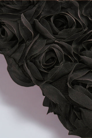 Strapless Corset Floral A Line Dress