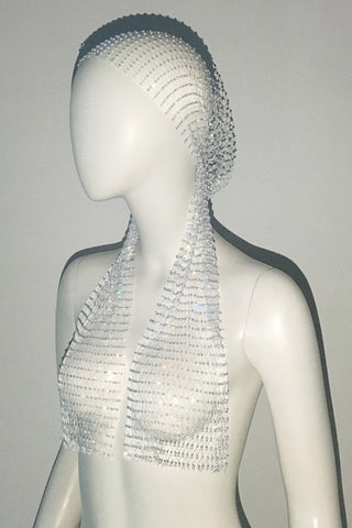 Party Art Rhinestone Hair Net