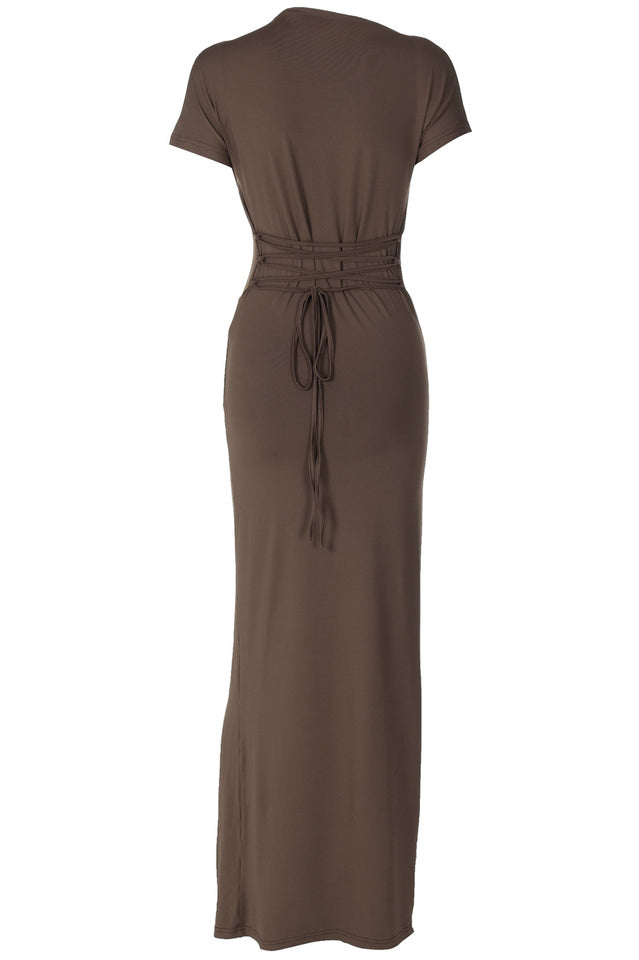 Tea Bodied Maxi Dress