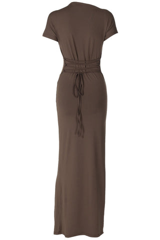 Tea Bodied Maxi Dress
