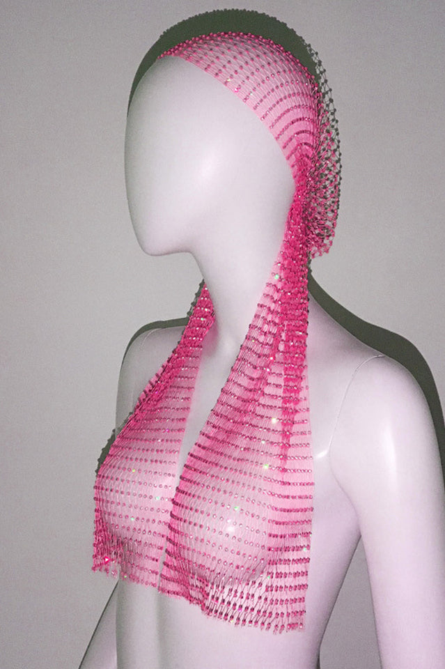 Party Art Rhinestone Hair Net