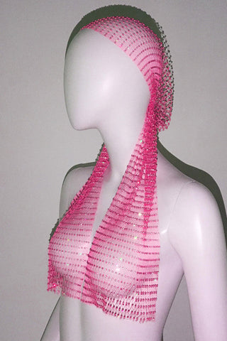 Party Art Rhinestone Hair Net