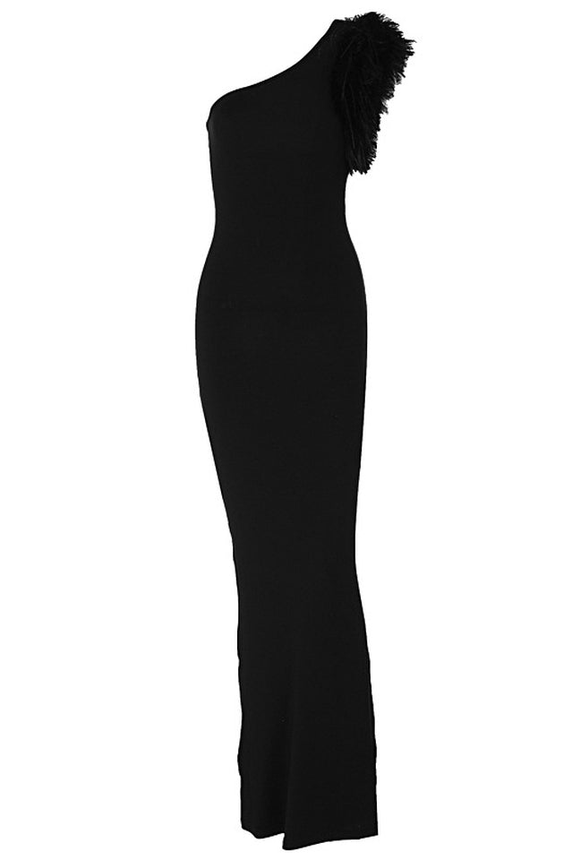 Lara Maxi Feather Dress
