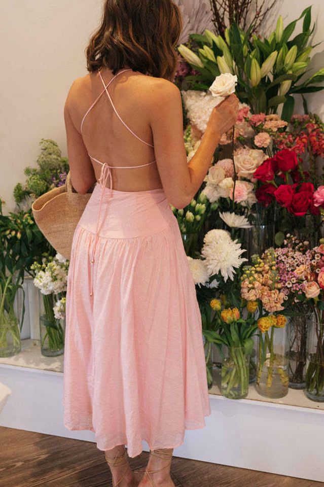 Blooming As One Midi Dress