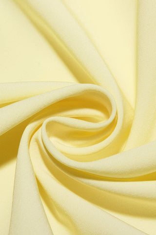 Luther Yellow Mini Dress