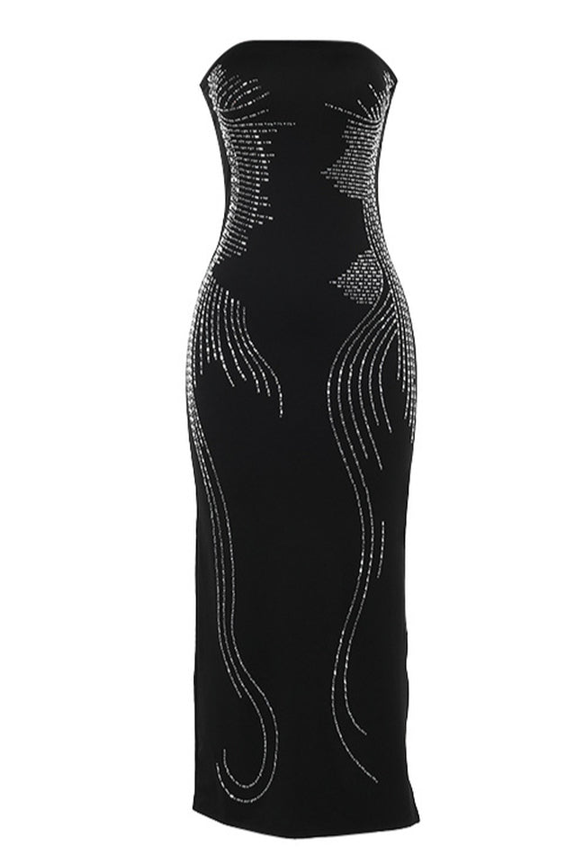 Disturbia Embellished Maxi Dress