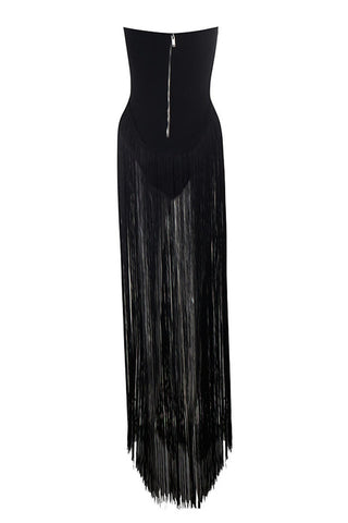 Oakley White Fringe Sexy Dress