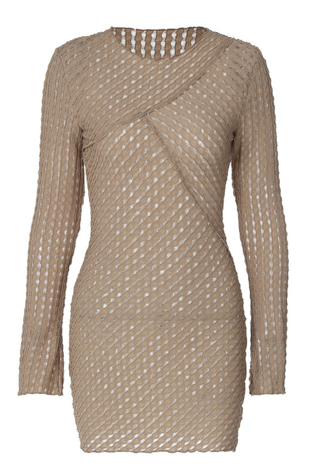Celaena Long-Sleeve Mini Dress