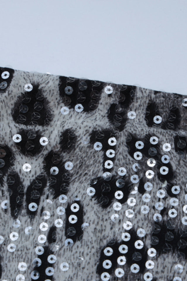 New In Town Leopard Print Mini Dress